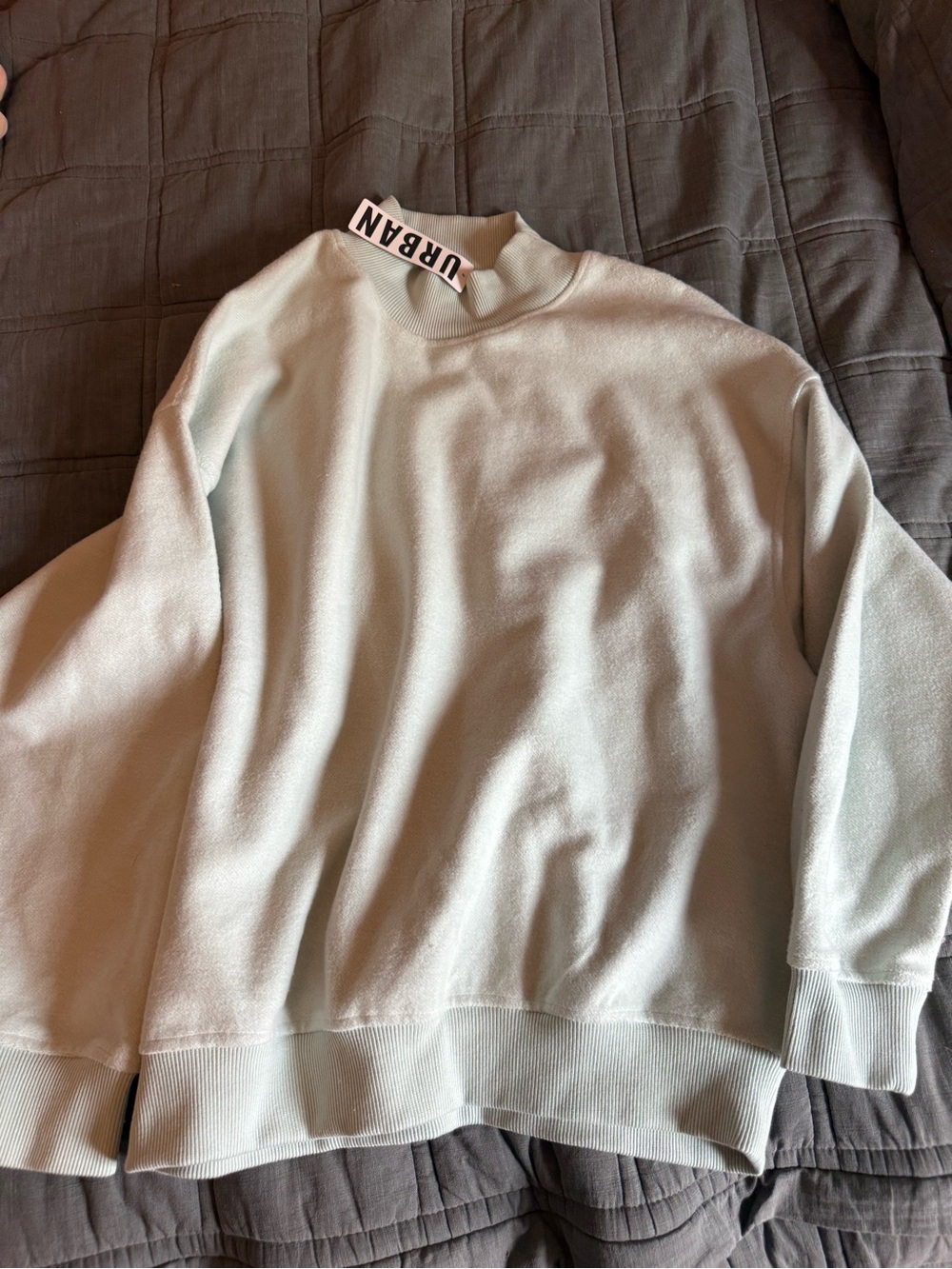 Urban Outfitters Light Mint Crewneck Sweater for women